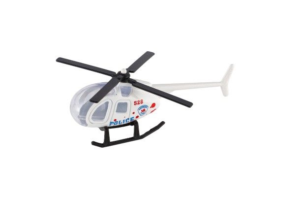 Vrtulník/Helikoptéra kov/plast 10cm 12x9x5cm