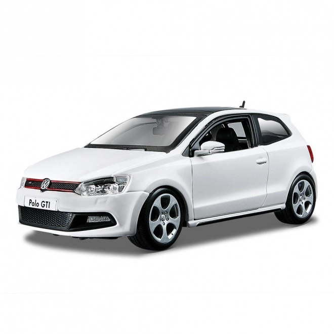 Bburago 1:24 VW Polo GTI Mark 5 červené 18-21059