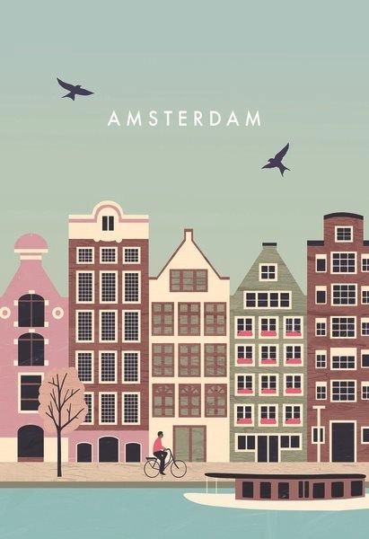 Puzzle Amsterdam 99 dílků od Ravensburger