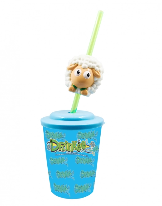 Drinkeez - kelímek s brčkem