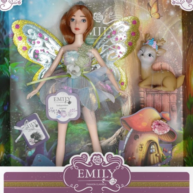 Modrá panenka Emily Fairy
