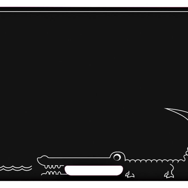 Jeujura Oboustraná tabule s krokodýlem