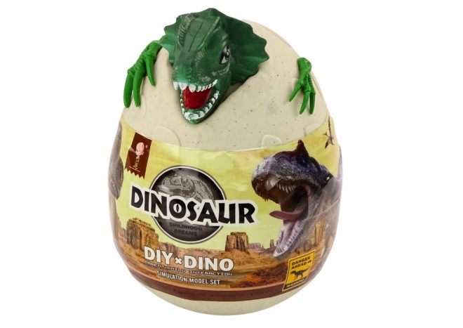 Dinosaurus Malování vajec Štětce na malování DIY Zelená