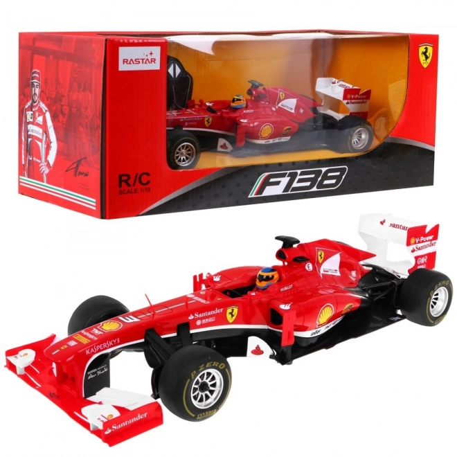 R/C auto formule 1 Ferrari F138 1:18 2,GHz RASTAR