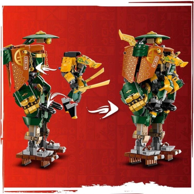 LEGO Ninjago 71794 Tým nindža robotů Lloyda a Arina