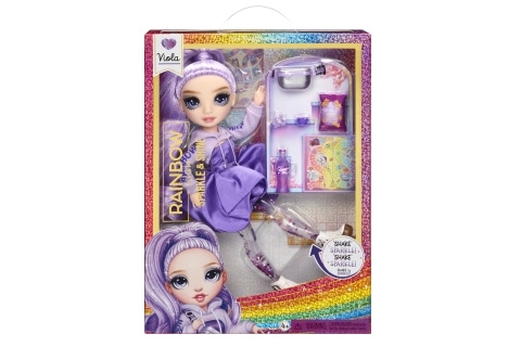 Rainbow High Sparkle & Shine Fashion panenka - Viola (Purple)