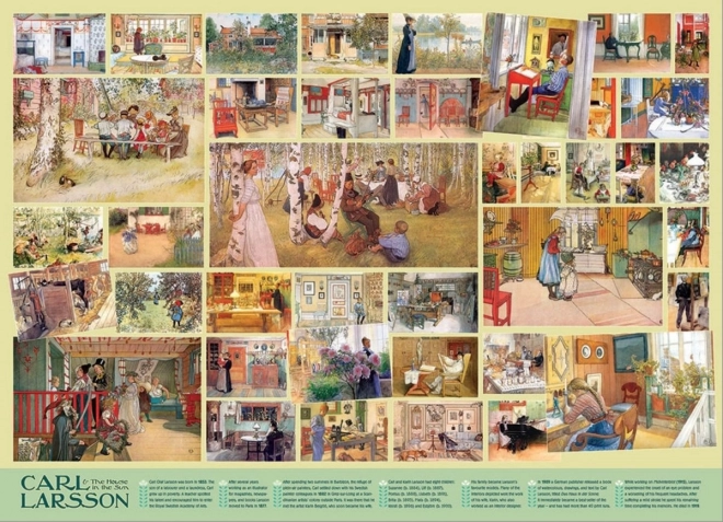 COBBLE HILL Puzzle Carl Larsson 1000 dílků