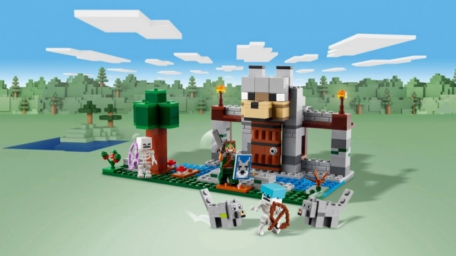 LEGO Minecraft 21261 Vlčí pevnost