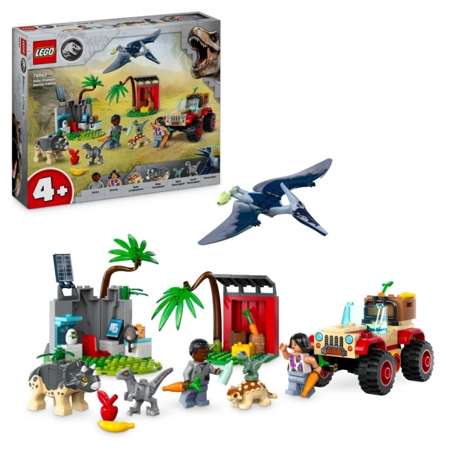 LEGO® Jurassic World 76963 Záchranářské středisko pro dinosauří mláďata