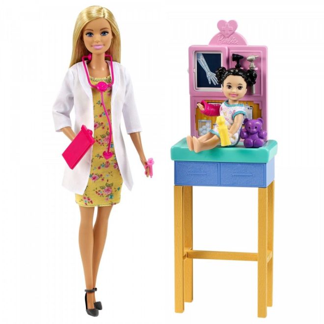 Kariérní set panenky Barbie - pediatr