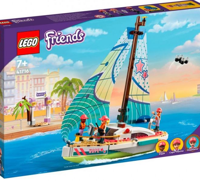 LEGO Friends 41716 Stephanie a dobrodružství na plachetnici