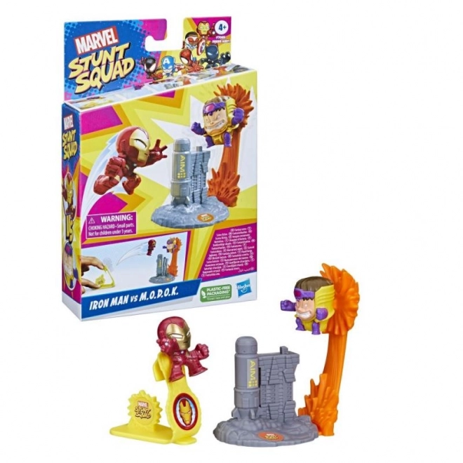 MARVEL AVENGERS STUNT SQUAD FIG AND FEATURE FIGURKY AST