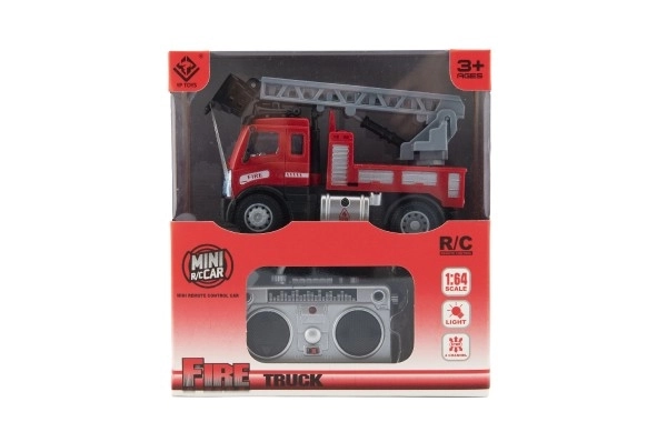 RC Hasičské auto se světlem na dálkové ovládání