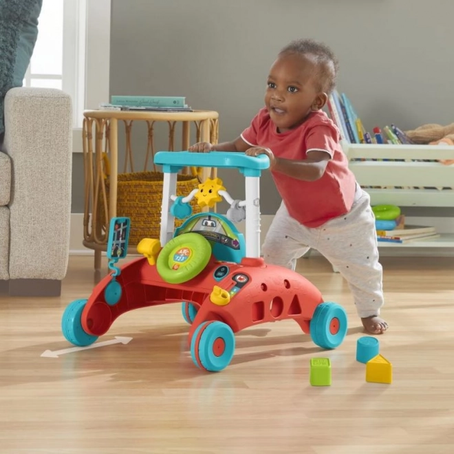 Fisher-Price uč se a směj! chodítko malého řidiče 2v1