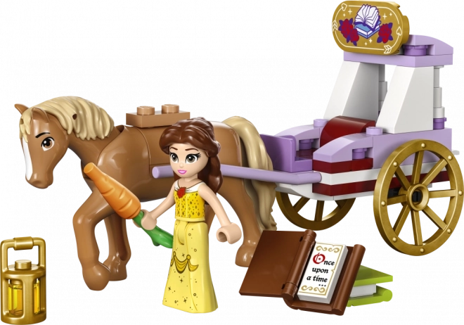 LEGO Disney Princess 43233 Bella a pohádkový kočár s koníkem