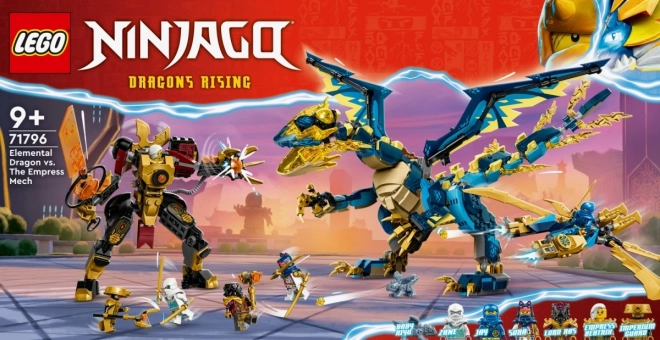 LEGO Ninjago 71796 Smok żywiołu kontra mech císařovny