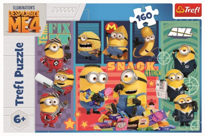 Puzzle 160 prvků Minion joy, Minions