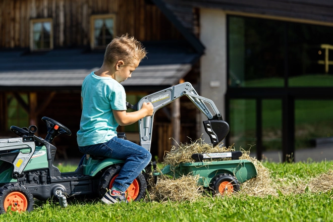 Dětský traktor Farm Lander s nakladačem a přívěsem