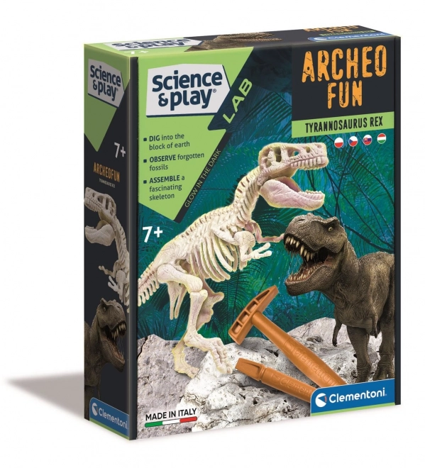 CLEMENTONI Science&Play ArcheoFun: Tyrannosaurus Rex