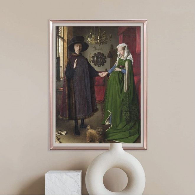 CLEMENTONI Puzzle Museum Collection: Svatba manželů Arnolfiniových (1434) 1000 dílků