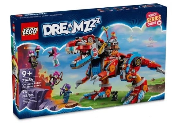 LEGO DREAMZzz 71484 Cooper a jeho robotický dinosaurus C-Rex