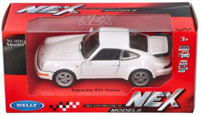 Kovový model Porsche 911 Turbo (964), měřítko 1:36