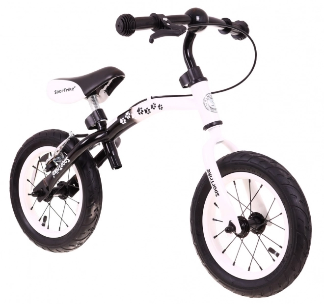 Dětské krosové kolo Boomerang SporTrike White Učíme se jezdit + variabilní uspořádání rámu