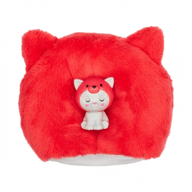 Panenka Barbie Cutie Reveal - Cat-Panda Red