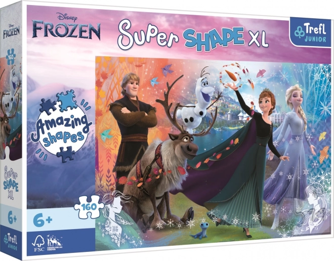 Puzzle XL Super Shape Objevte svět Frozen