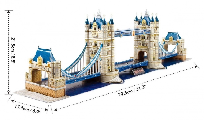 3D Tower Bridge Puzzle