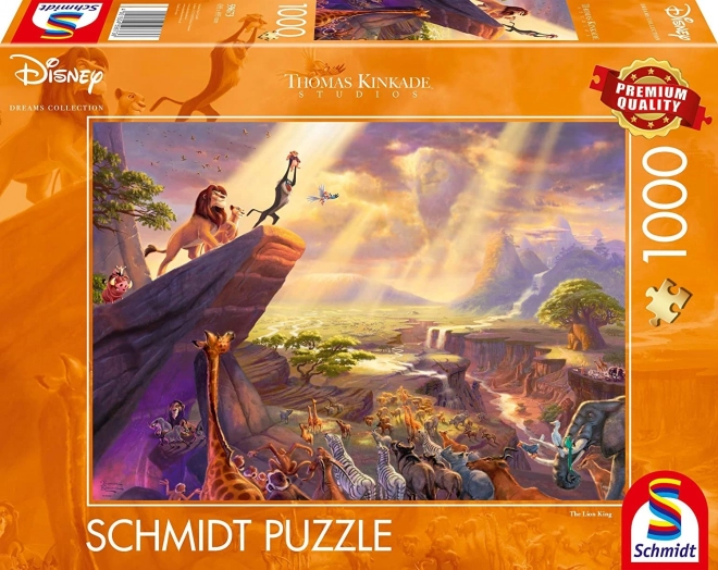 SCHMIDT Puzzle Lví král 1000 dílků