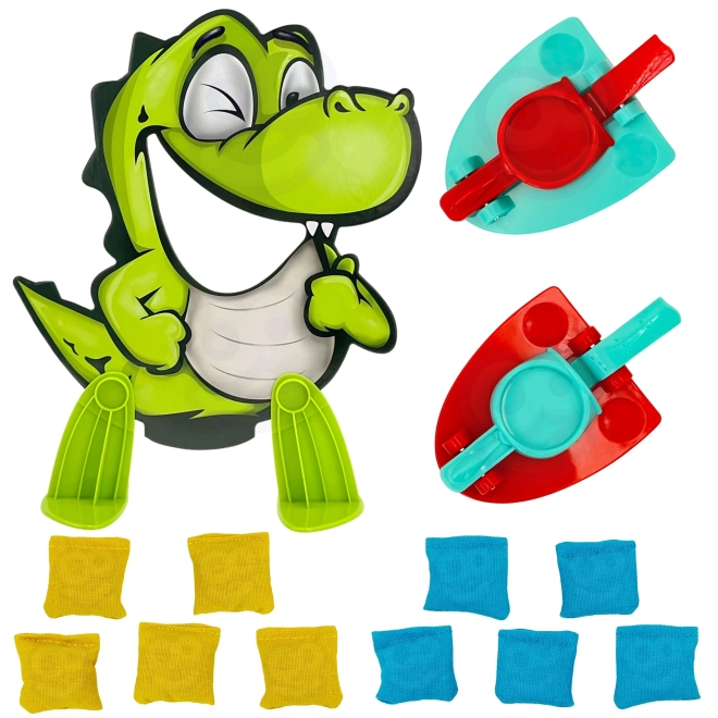 Woopie dovednostní hra Hladový dinosaurus
