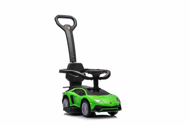 Lamborghini Aventador SV Green Push Ride, Pushher