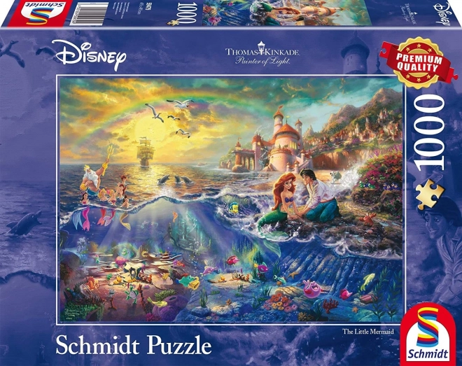 SCHMIDT Puzzle Malá mořská víla Ariel 1000 dílků