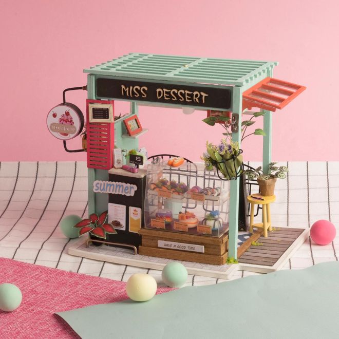 Cukrárna - DIY miniaturní domek