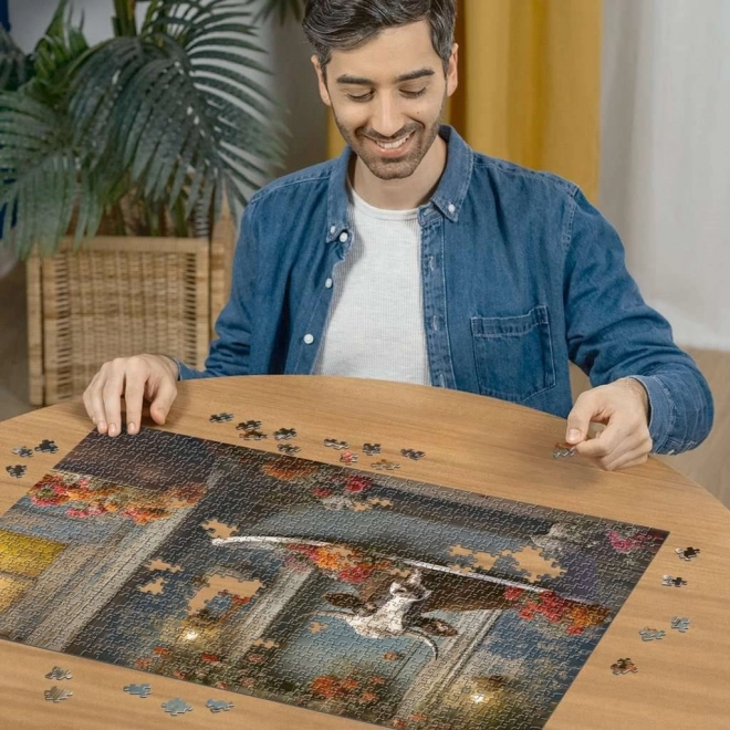 Puzzle Kráva ve vaně 1000 dílků