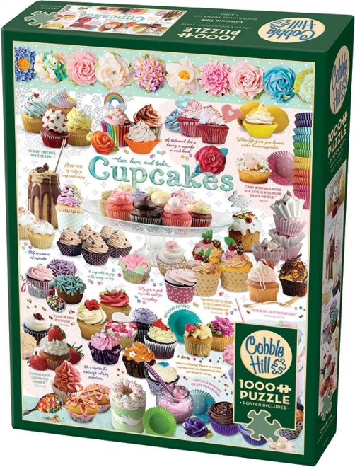 COBBLE HILL Puzzle Čas na cupcake 1000 dílků