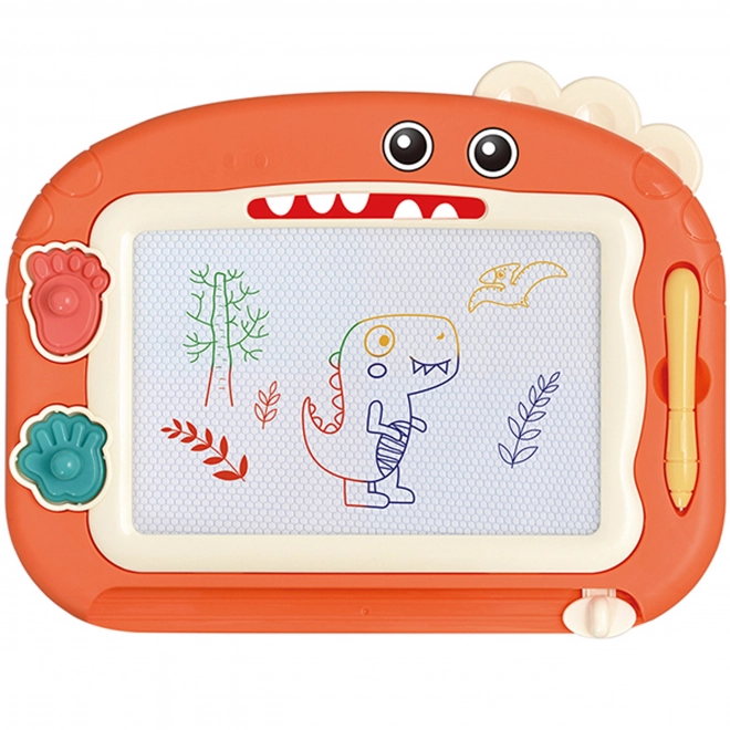 Kreativní magnetická kreslicí tabule Dino