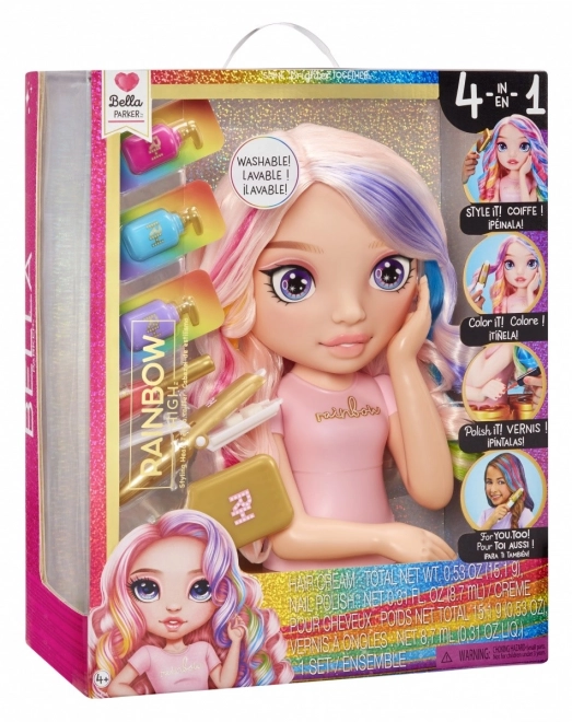 Stylingová hlava Rainbow High
