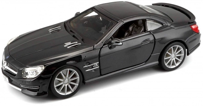 Bburago 1:24 Mercedes-Benz SL 65 AMG Metallic černá 18-21066