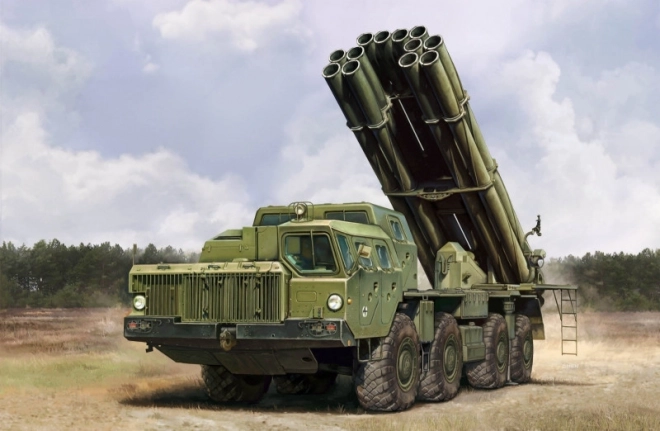 Plastikový model Russian 9A52-2 Smerch-Mmultiple rock