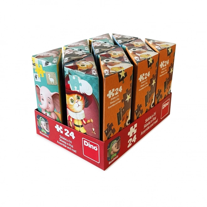 Dino Puzzle Sloník Mio 24 dílků