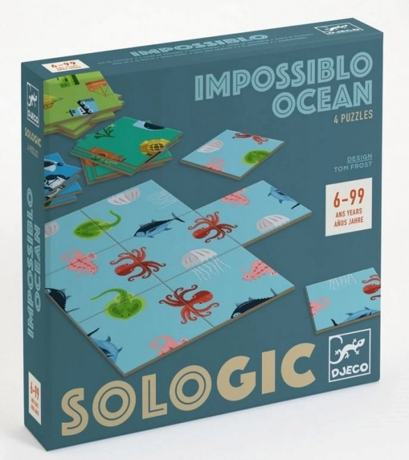 DJECO Logická hra Sologic Impossiblo - Oceán