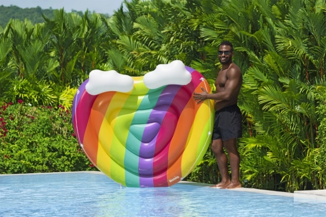 Nafukovací ostrov Rainbow 1,75 m x 1,63 m