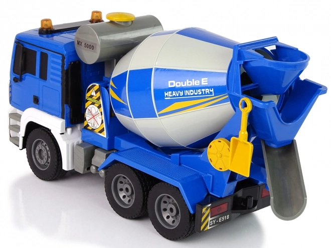 Dálkově ovládaný betonářský vůz Blue 2.4G Rotating Bucket