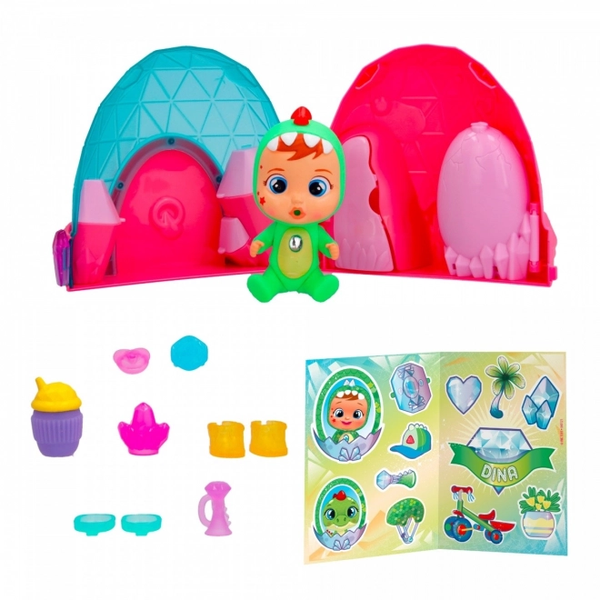 Lalinky Cry Babies Magic Tears Icy World Dinos