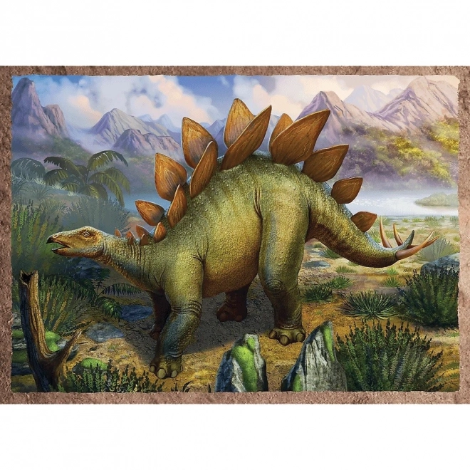 Poutavé dinosaury puzzle 4v1