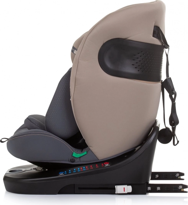 CHIPOLINO Autosedačka Motion i-Size 40-150cm Isofix 360, Macadamia