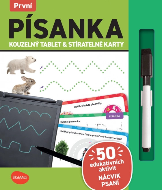 Kouzelný tablet & stíratelné karty – První PÍSANKA