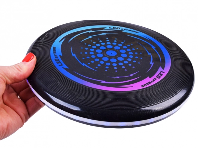 Létající disk s LED osvětlením